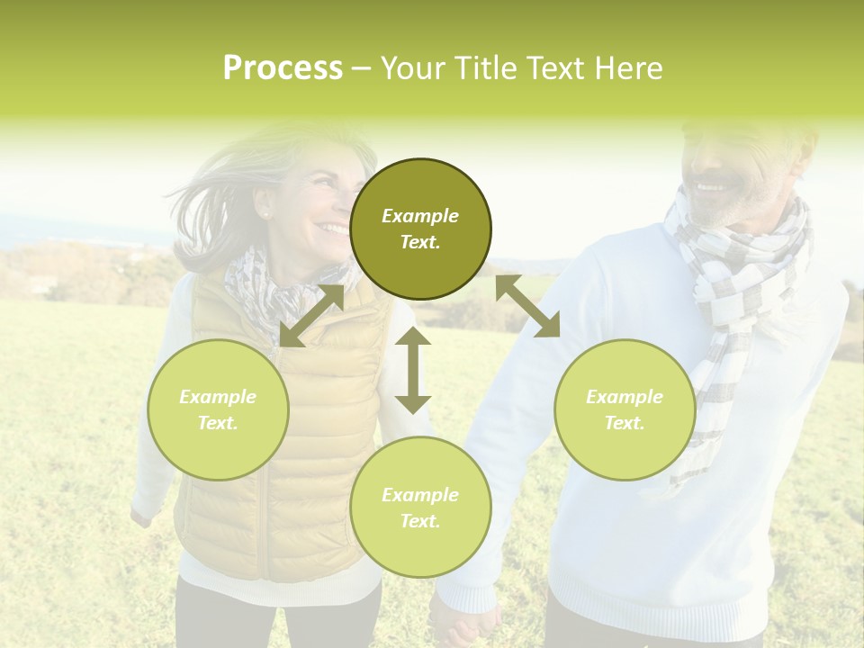 Model Hand Rent PowerPoint Template