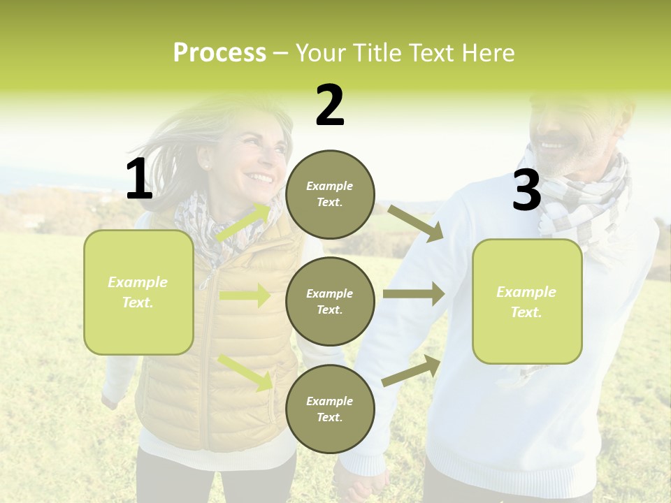 Model Hand Rent PowerPoint Template