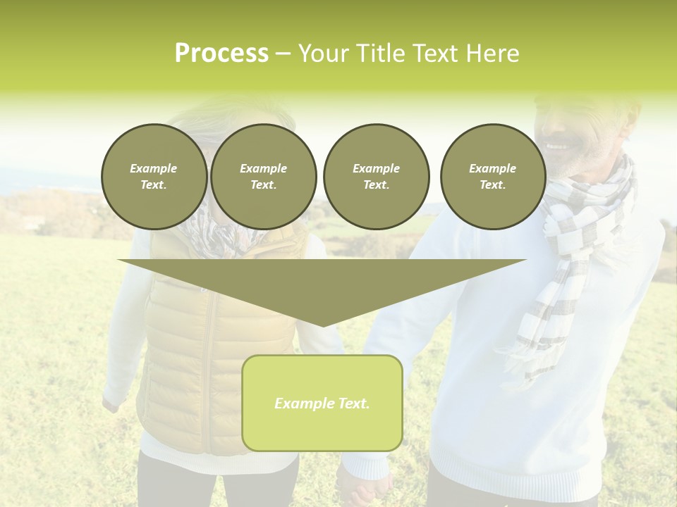 Model Hand Rent PowerPoint Template