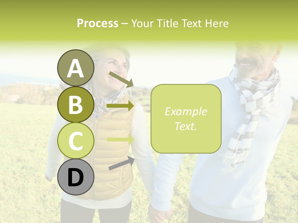 Model Hand Rent PowerPoint Template