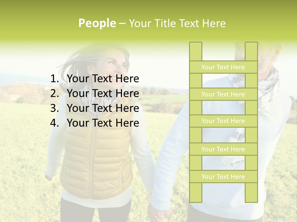 Model Hand Rent PowerPoint Template