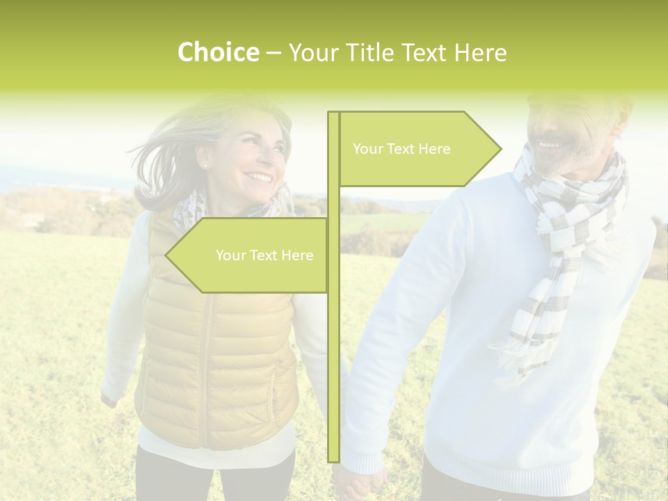 Model Hand Rent PowerPoint Template