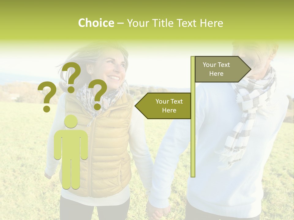 Model Hand Rent PowerPoint Template