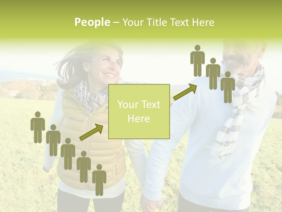 Model Hand Rent PowerPoint Template