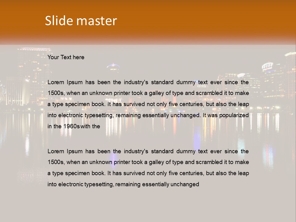 Architect Structure Construction PowerPoint Template