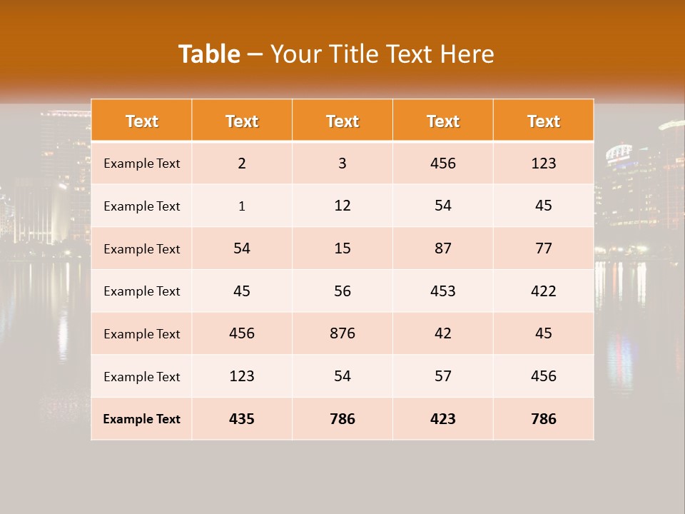 Architect Structure Construction PowerPoint Template