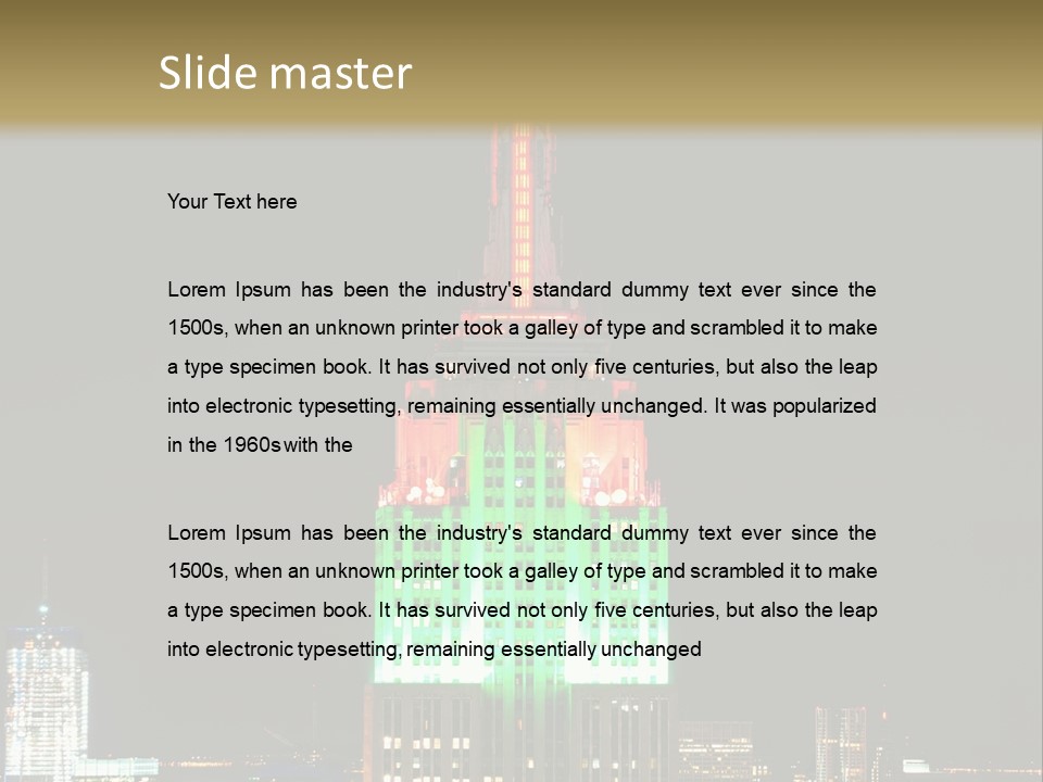 Residential Buy Purchase PowerPoint Template