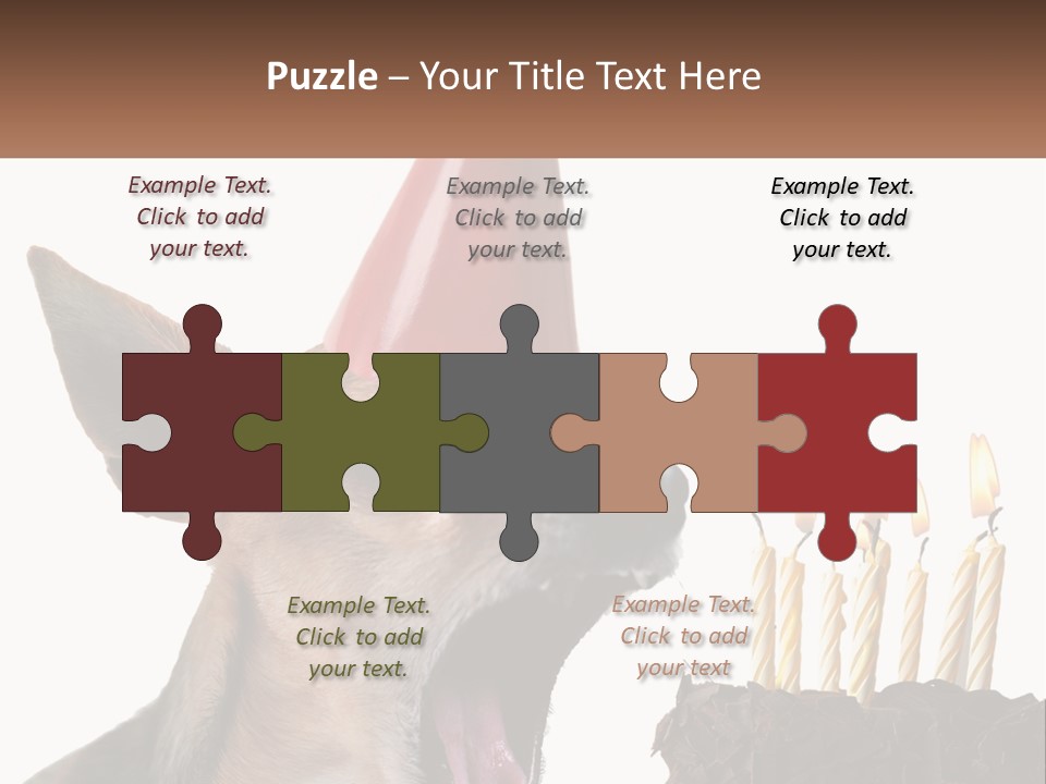 Blue Sky Home Small PowerPoint Template