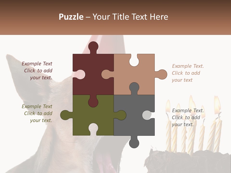 Blue Sky Home Small PowerPoint Template