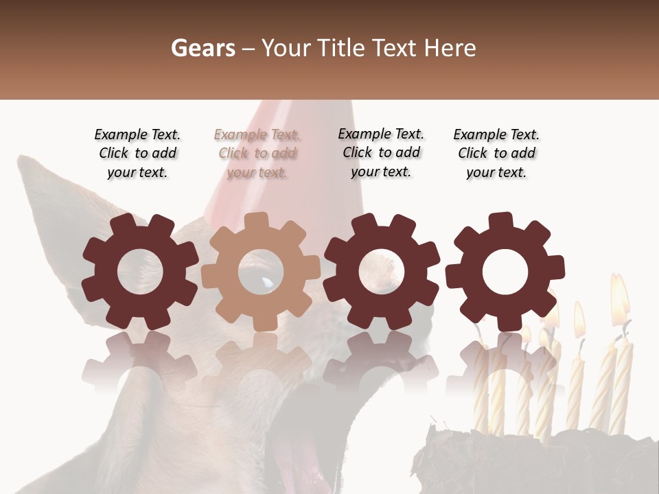 Blue Sky Home Small PowerPoint Template