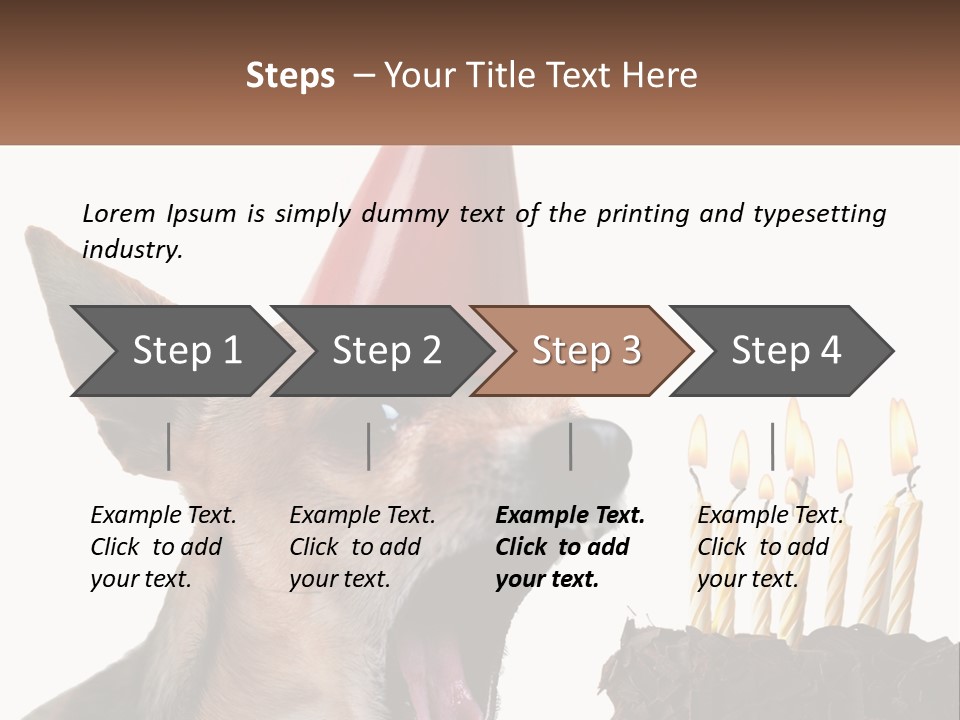Blue Sky Home Small PowerPoint Template