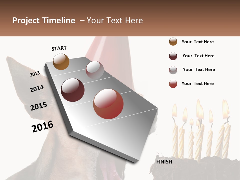 Blue Sky Home Small PowerPoint Template