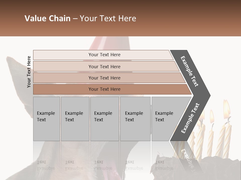 Blue Sky Home Small PowerPoint Template