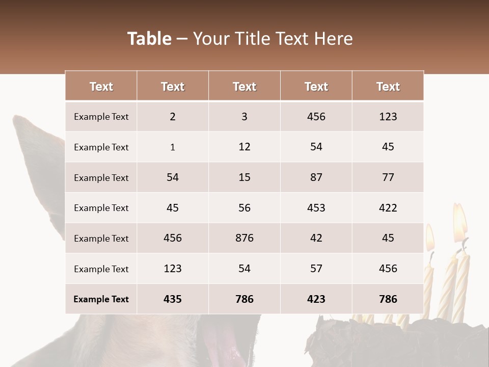 Blue Sky Home Small PowerPoint Template