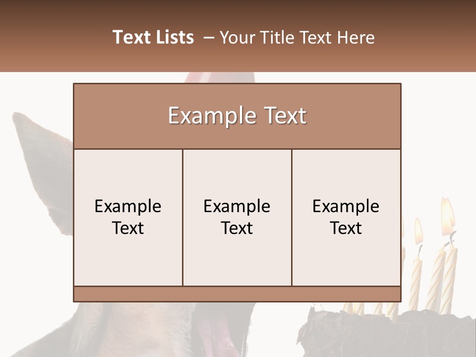 Blue Sky Home Small PowerPoint Template