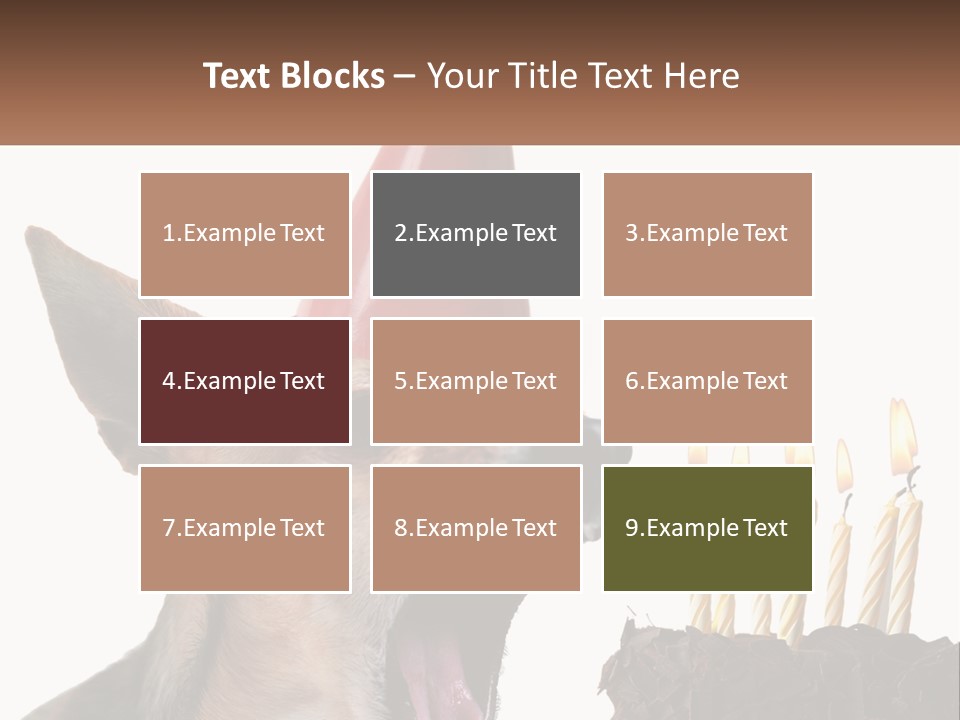 Blue Sky Home Small PowerPoint Template