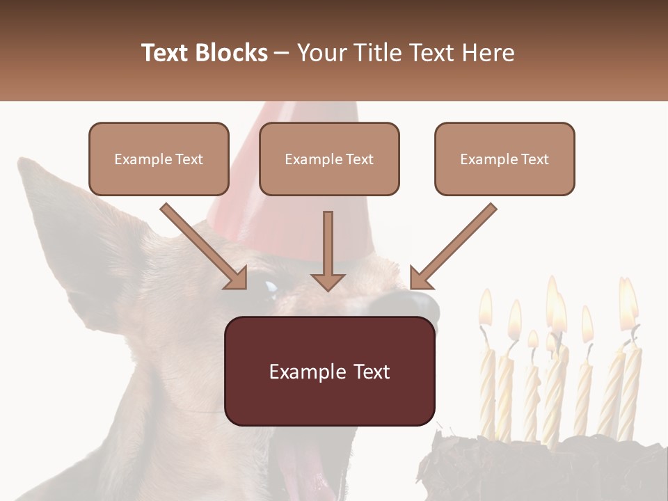 Blue Sky Home Small PowerPoint Template