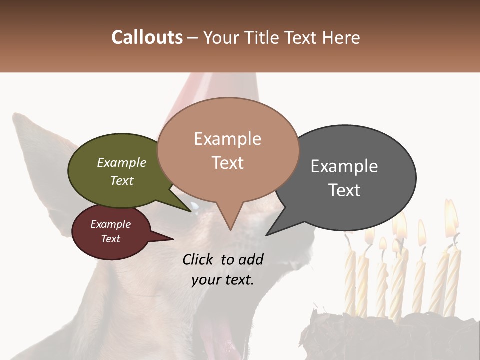 Blue Sky Home Small PowerPoint Template