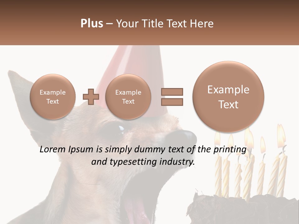 Blue Sky Home Small PowerPoint Template
