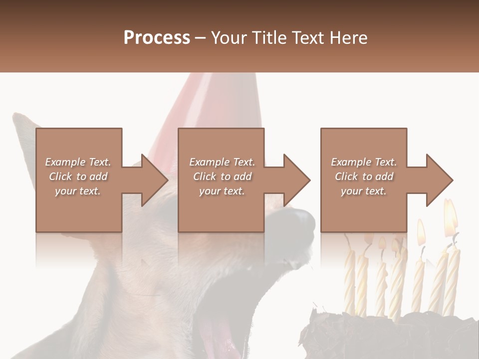 Blue Sky Home Small PowerPoint Template