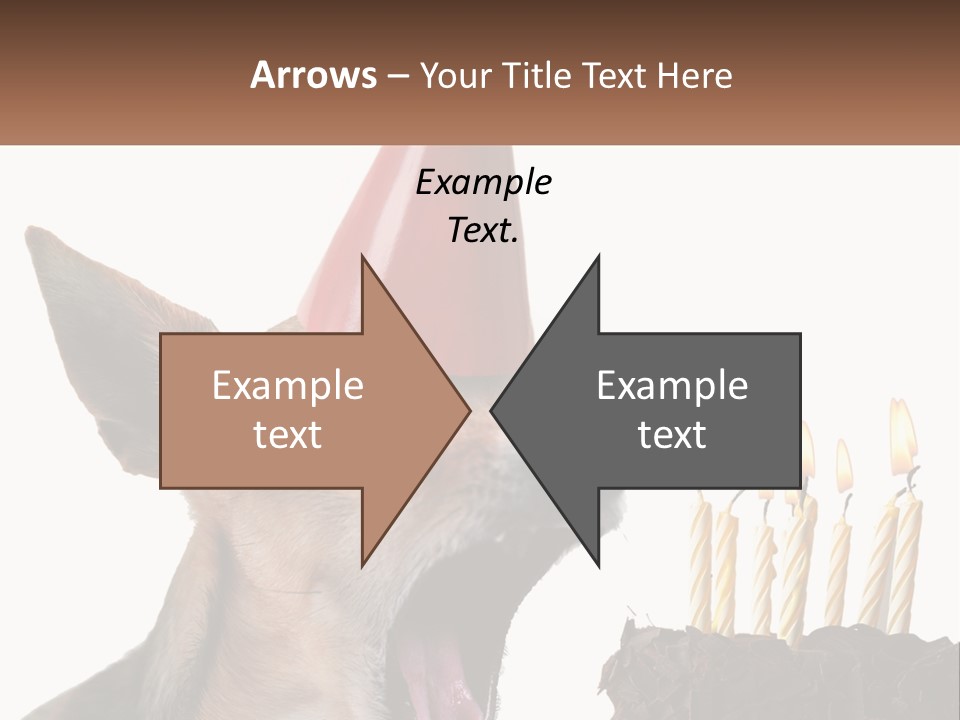 Blue Sky Home Small PowerPoint Template