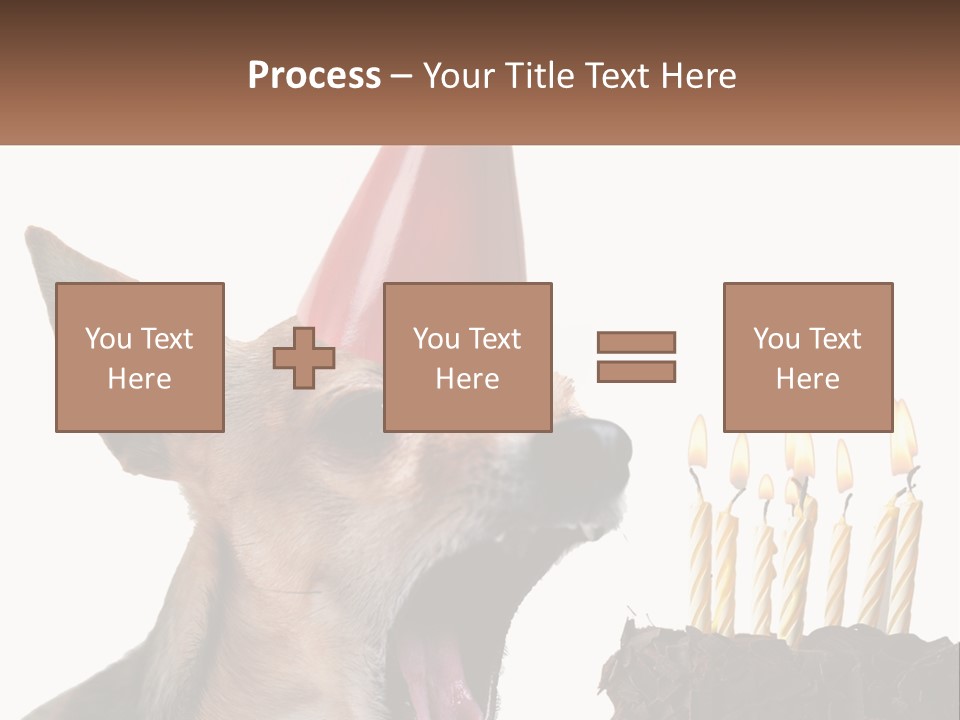 Blue Sky Home Small PowerPoint Template