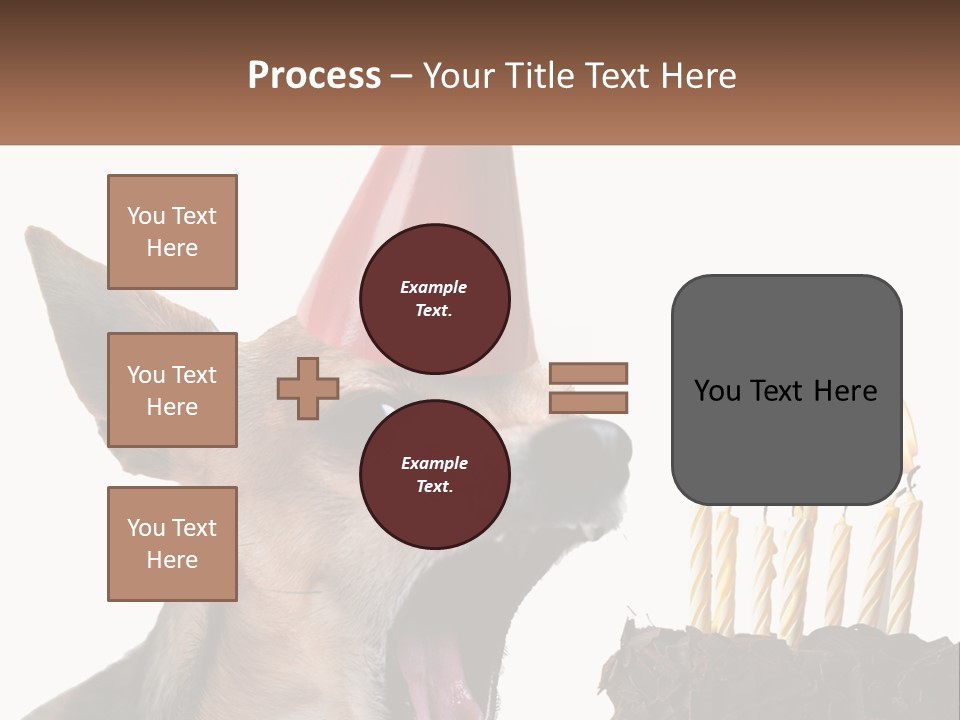 Blue Sky Home Small PowerPoint Template