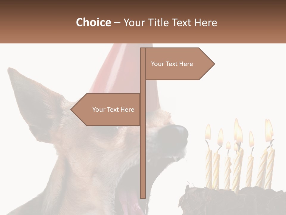 Blue Sky Home Small PowerPoint Template