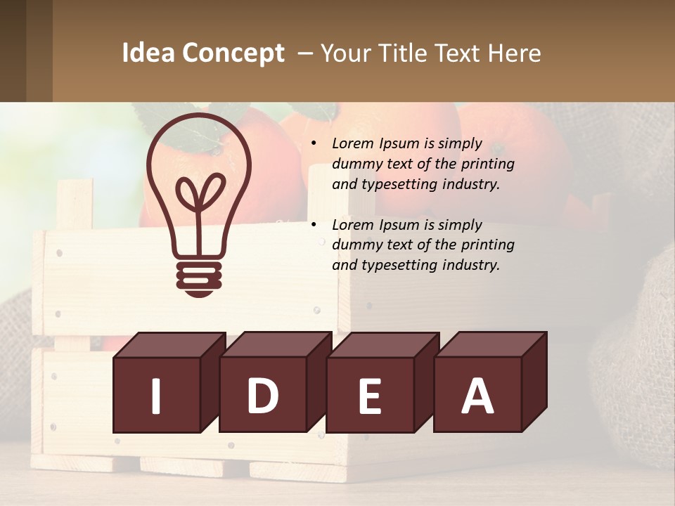 Architect Holding Sky PowerPoint Template