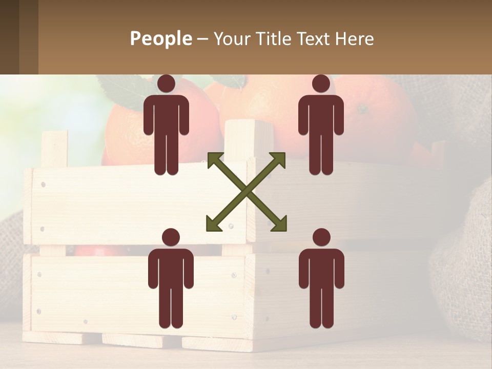 Architect Holding Sky PowerPoint Template