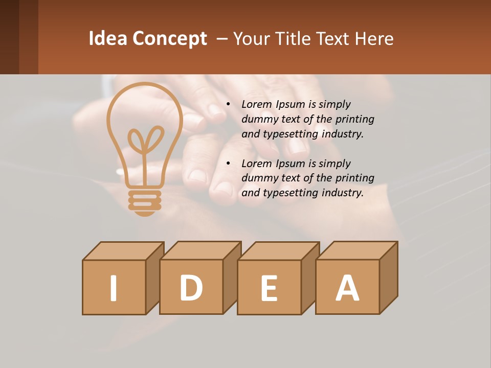 Leaf Cloud Architect PowerPoint Template