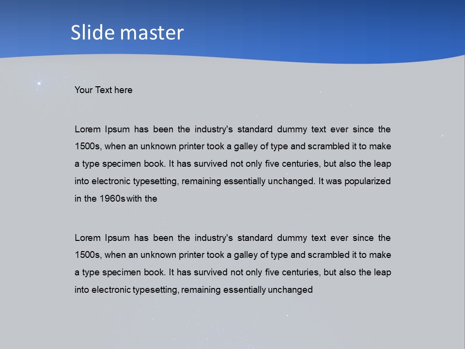 New Rent Nature PowerPoint Template