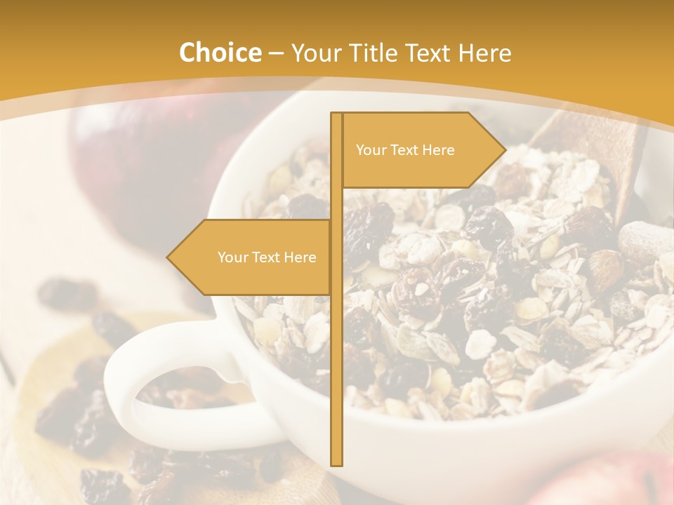 Human Hand Conceptual Selling PowerPoint Template