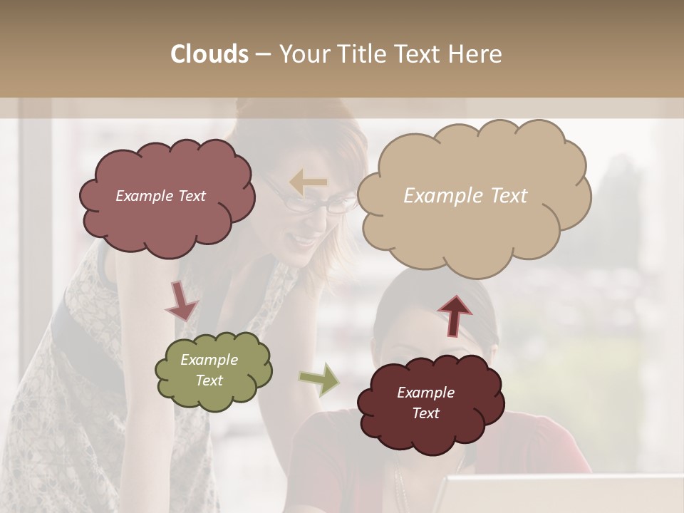 Nature Agent Leaf PowerPoint Template
