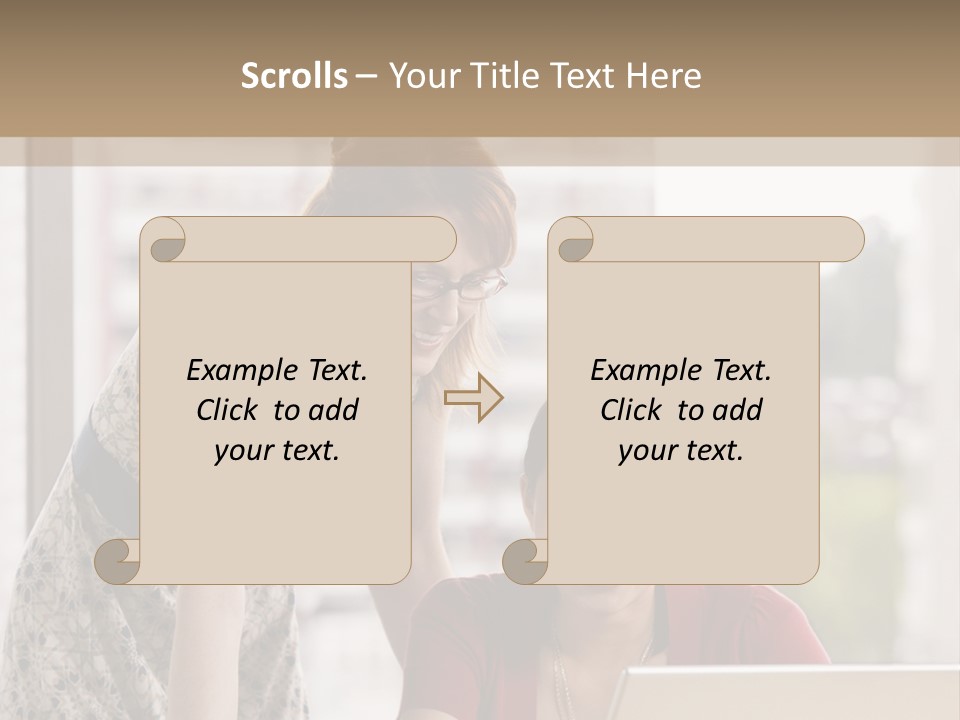 Nature Agent Leaf PowerPoint Template
