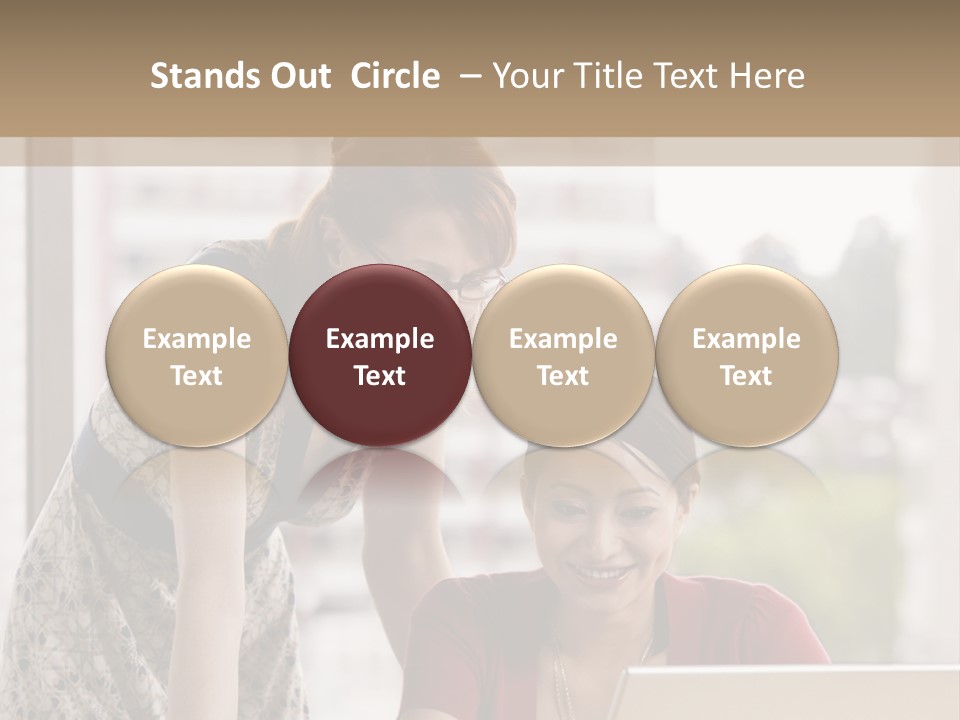 Nature Agent Leaf PowerPoint Template