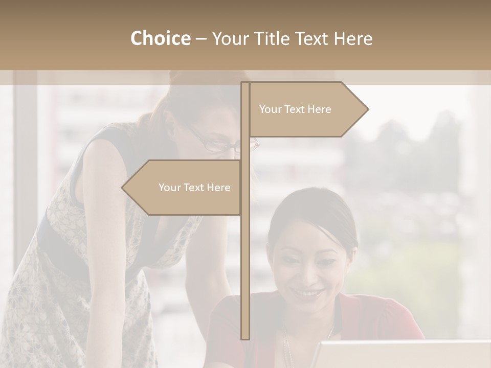 Nature Agent Leaf PowerPoint Template