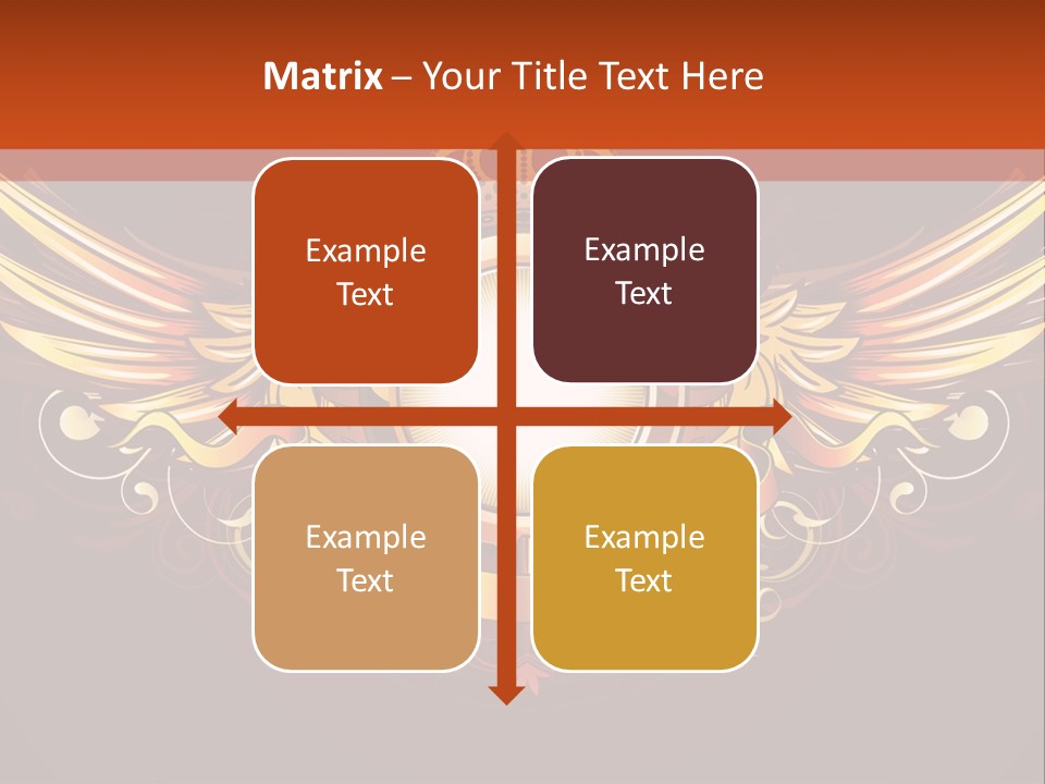 New Man House PowerPoint Template