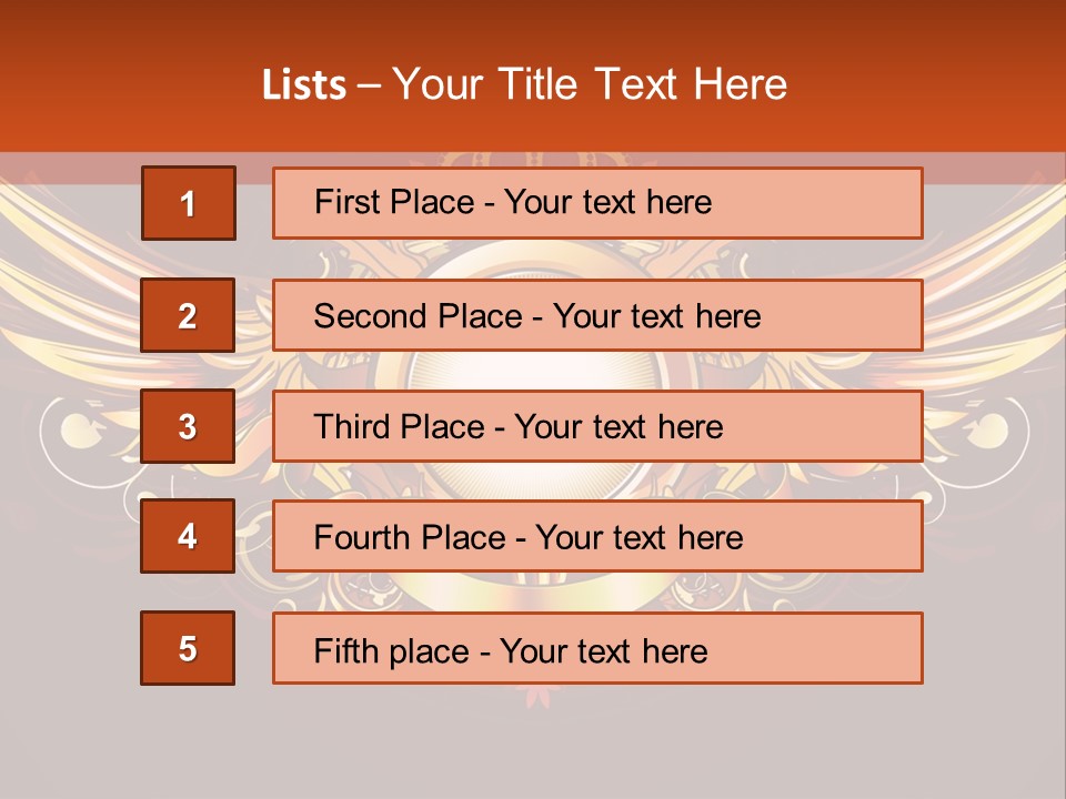 New Man House PowerPoint Template