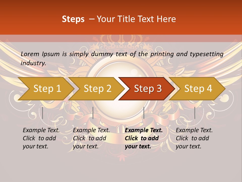 New Man House PowerPoint Template