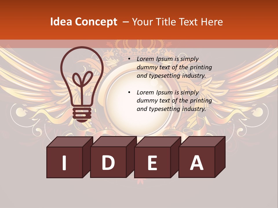 New Man House PowerPoint Template