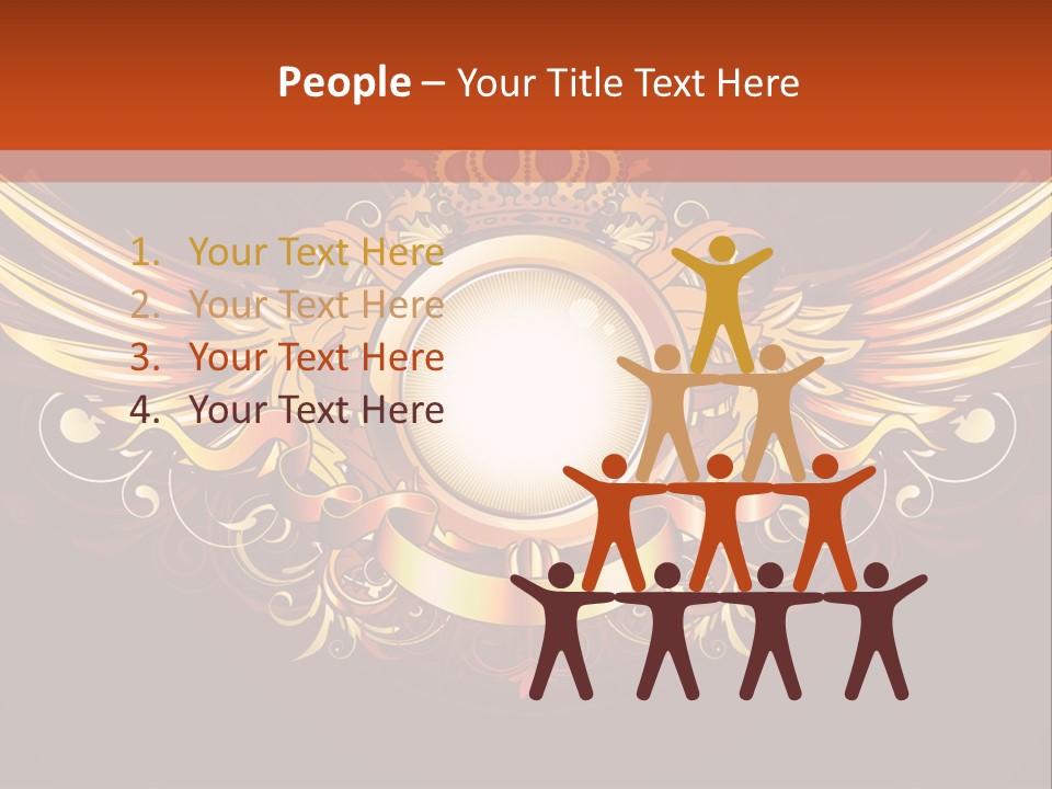 New Man House PowerPoint Template