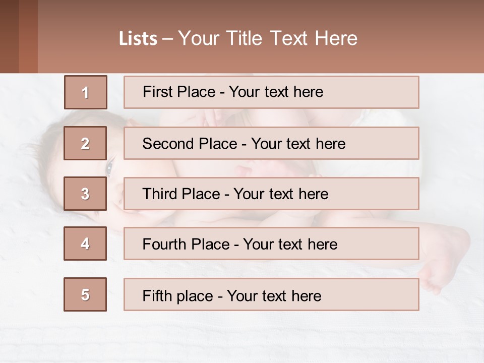 Sky Home Model PowerPoint Template