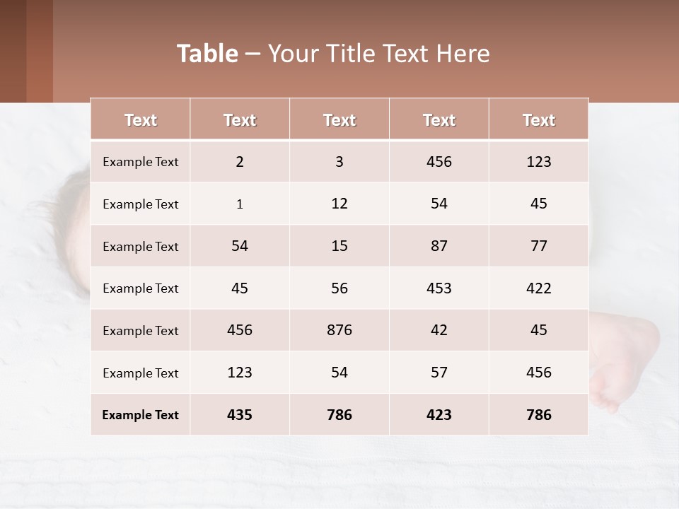 Sky Home Model PowerPoint Template