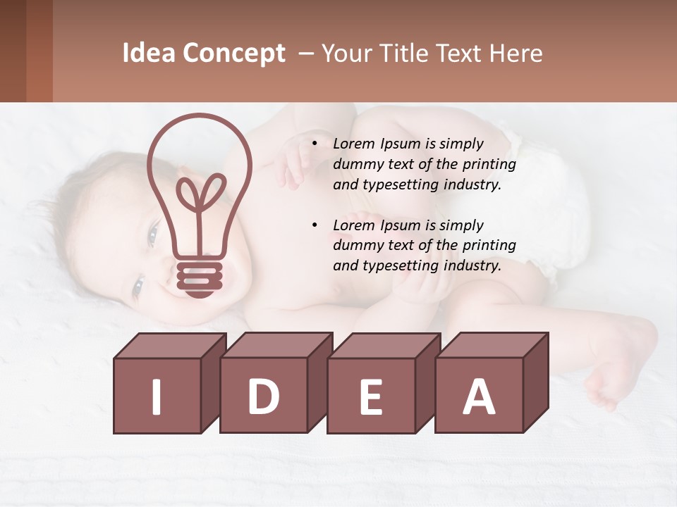 Sky Home Model PowerPoint Template