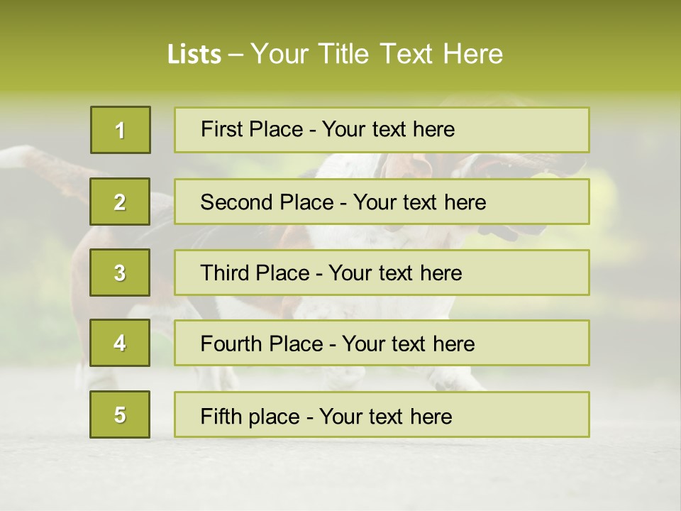 Park Leaf New PowerPoint Template
