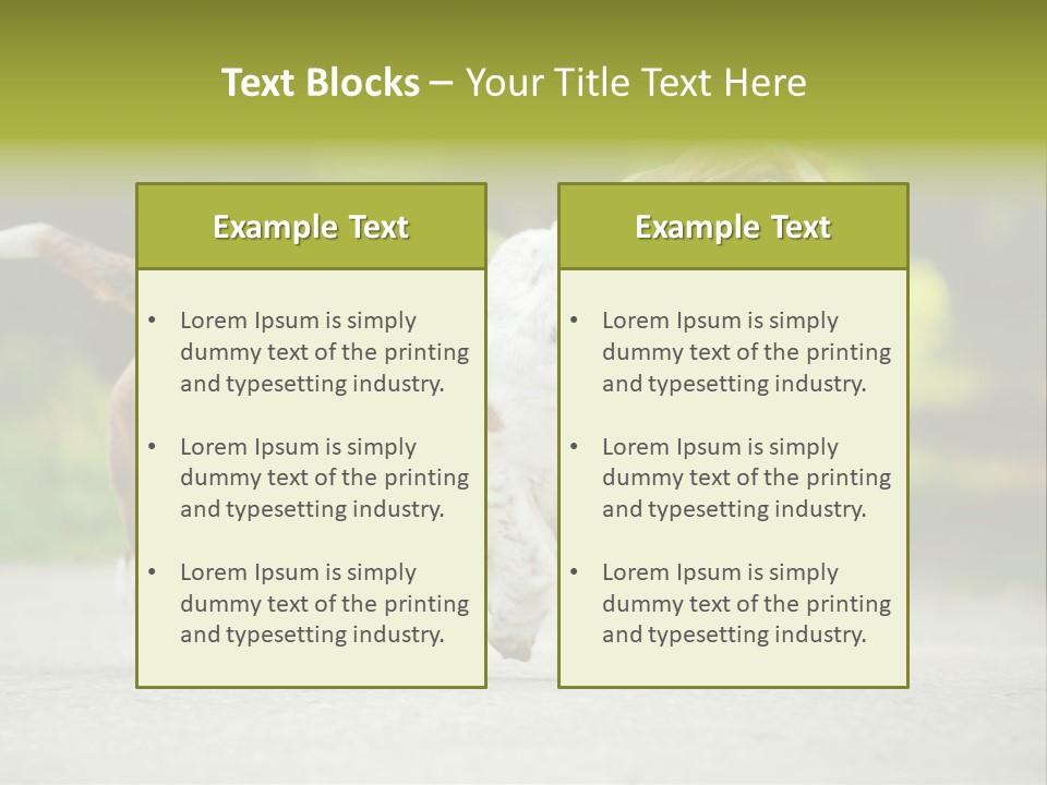 Park Leaf New PowerPoint Template