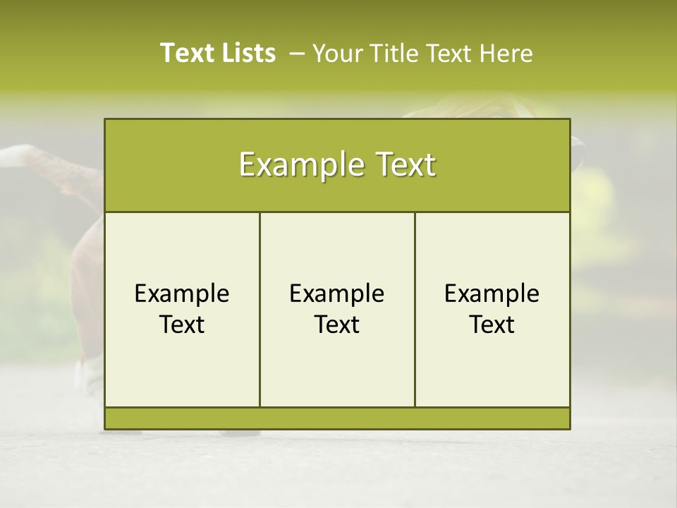 Park Leaf New PowerPoint Template