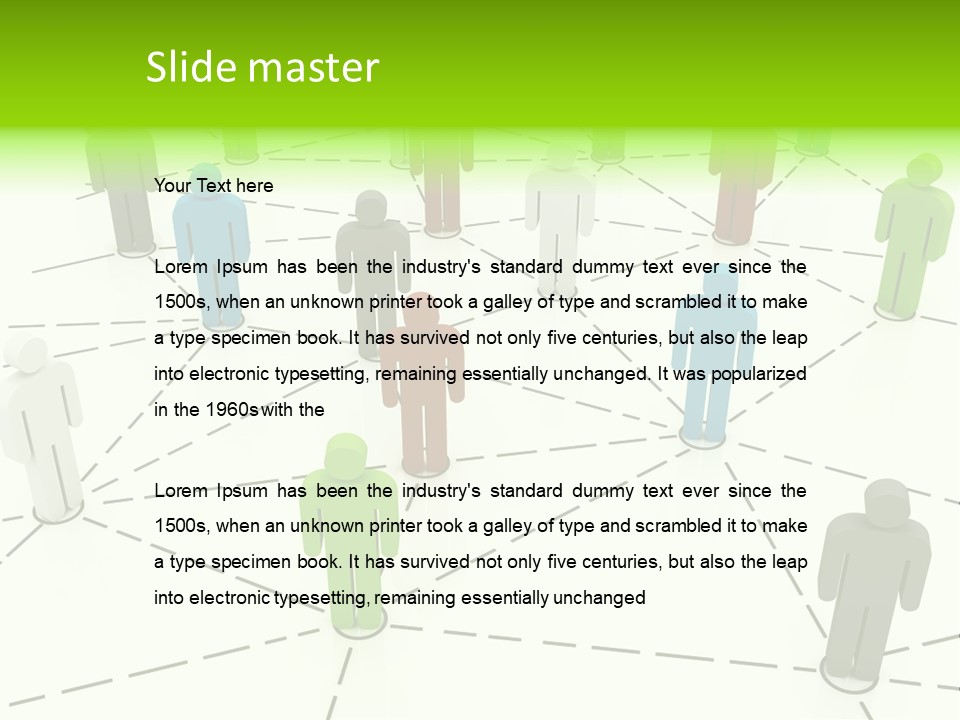 Construct Hand Finance PowerPoint Template