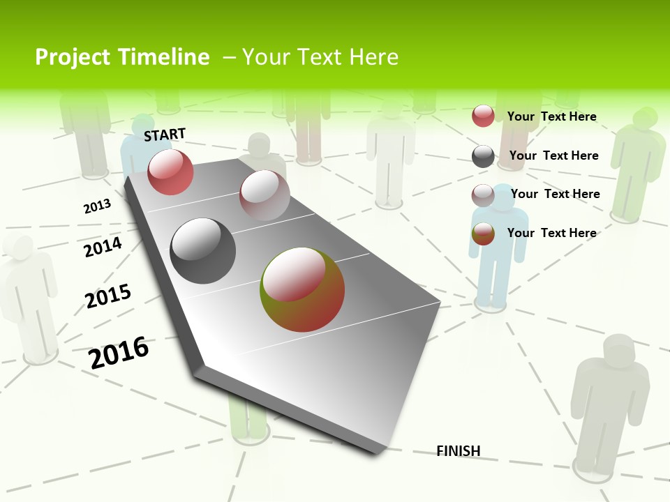Construct Hand Finance PowerPoint Template